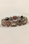 Heart Charm Bracelet, Multi, original image number 0